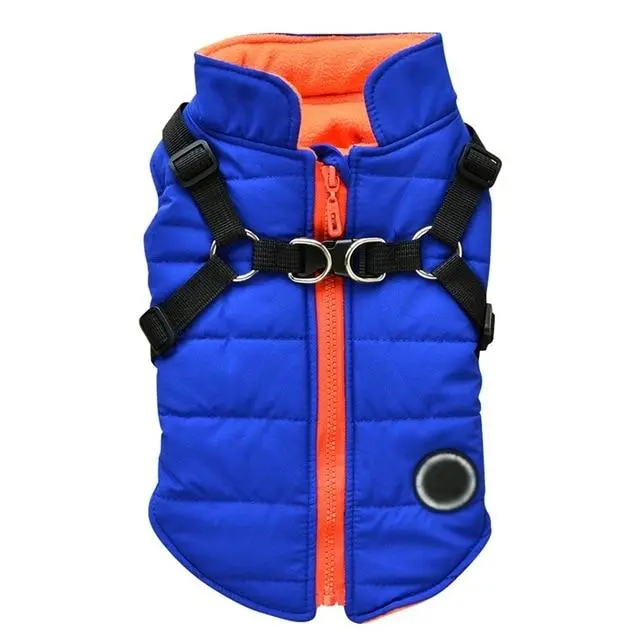 Dog zipper jacket Blue - Shop at LoveMi