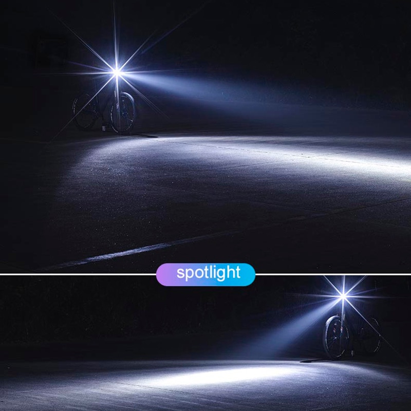 Bicycle lamp night riding bright flashlight