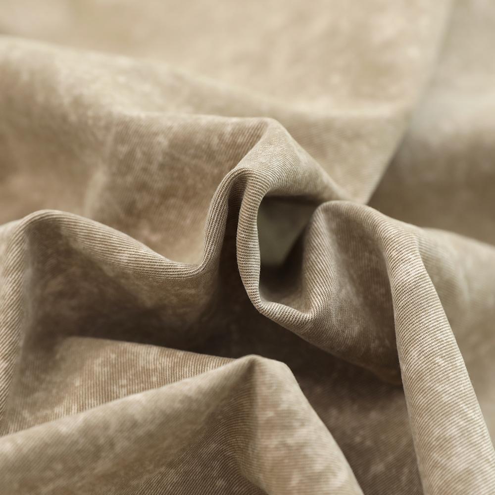 Washed casual men's long sleeve shirt