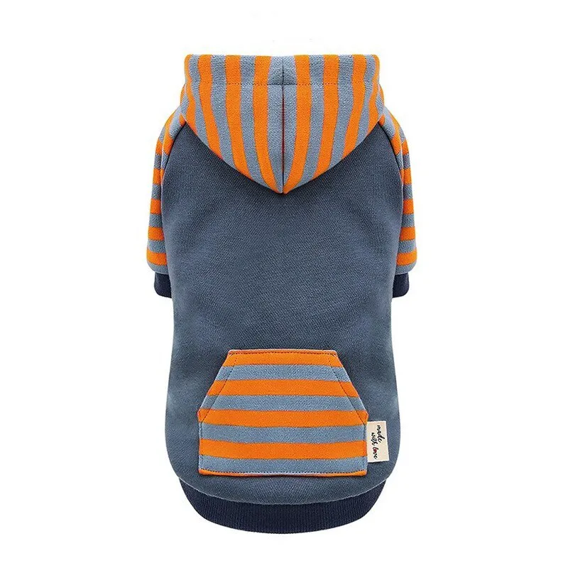 Dog clothes hooded - Royal Blue