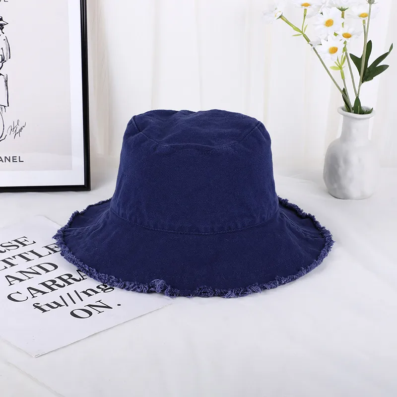 Wild big brim hat - Navy