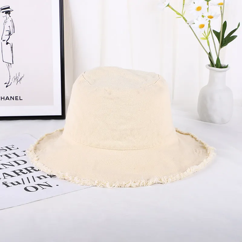 Wild big brim hat - Beige