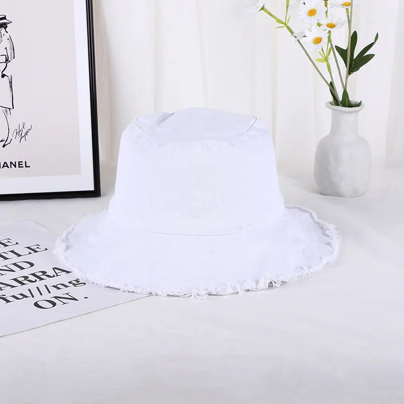 Wild big brim hat - White