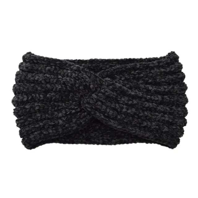Knitted headband Black - Shop at LoveMi