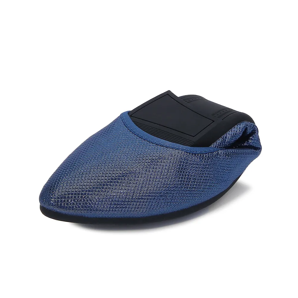 Shallow toe flat shoes - Blue
