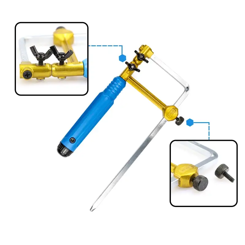Multifunctional small fretsaw tool saw blade