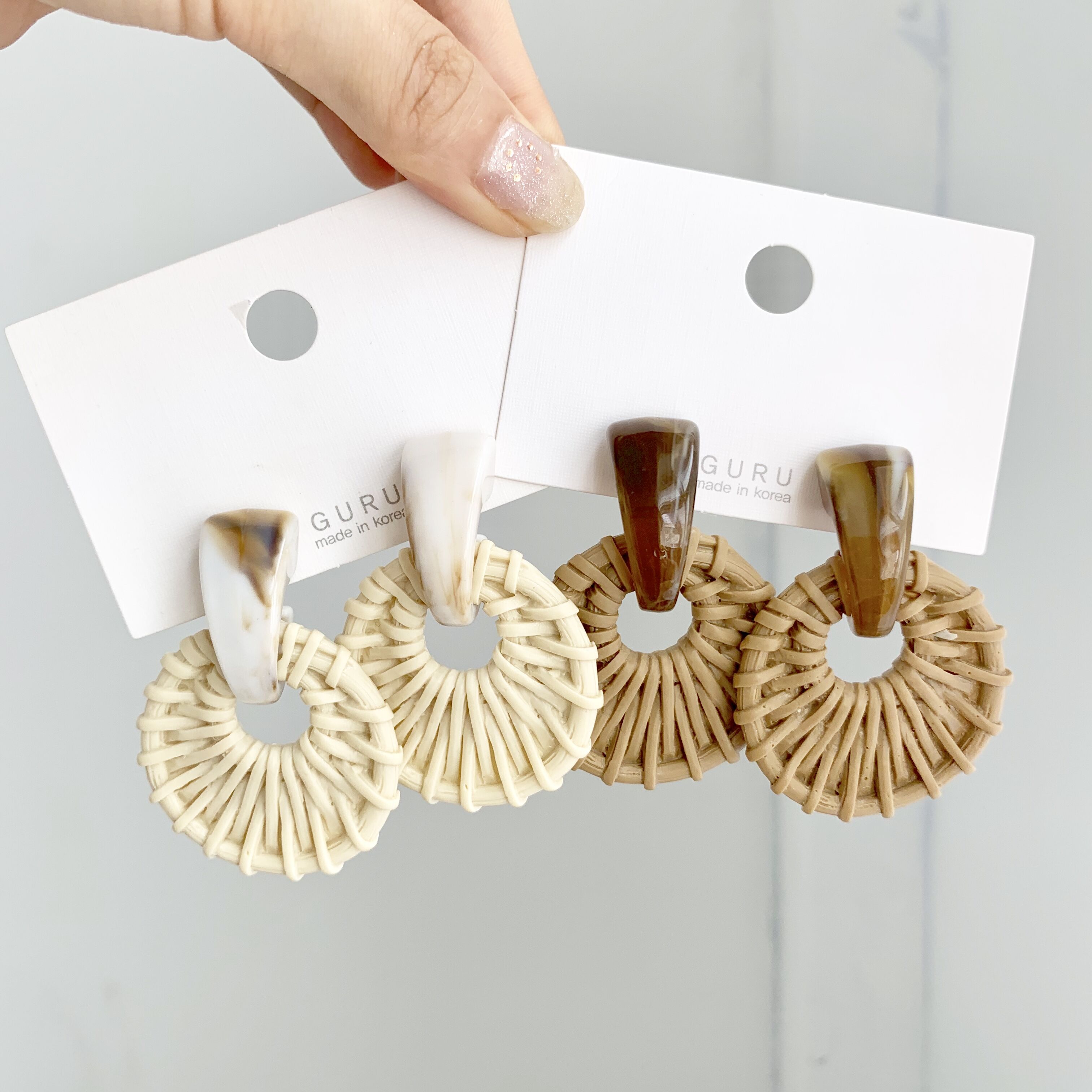 Simple temperament and personality all-match earrings