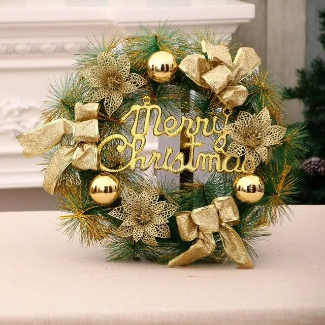 Christmas ornament garland Golden - Shop at LoveMi