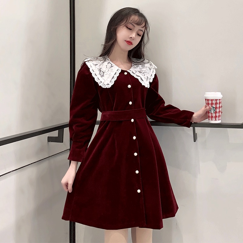 New French niche dress