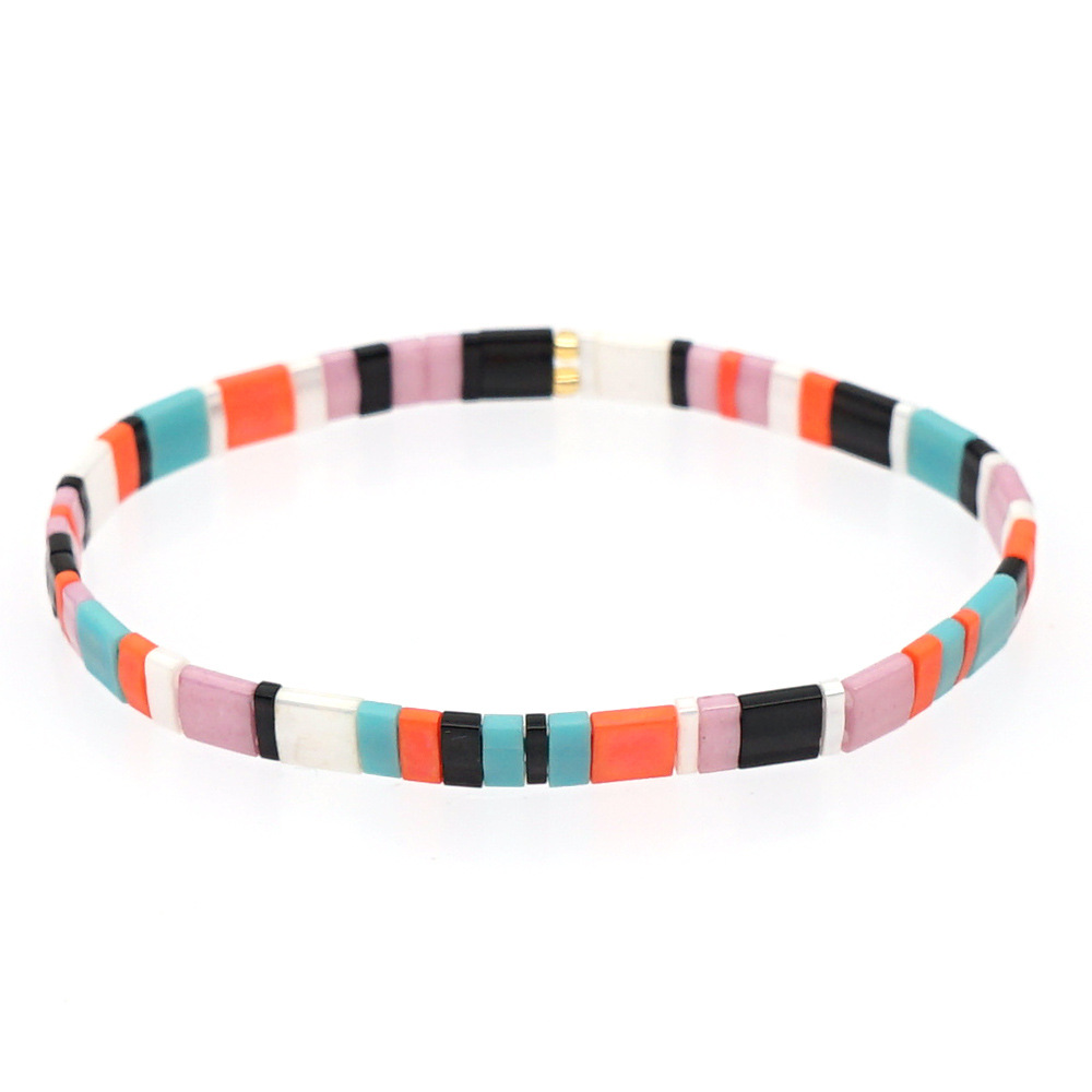 Rice beads hand-woven bracelet