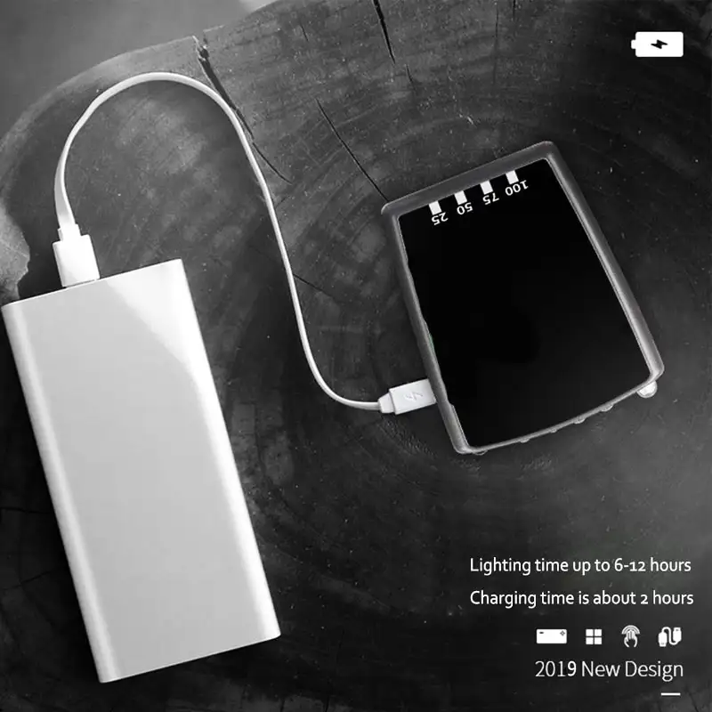 USB charging cap lamp