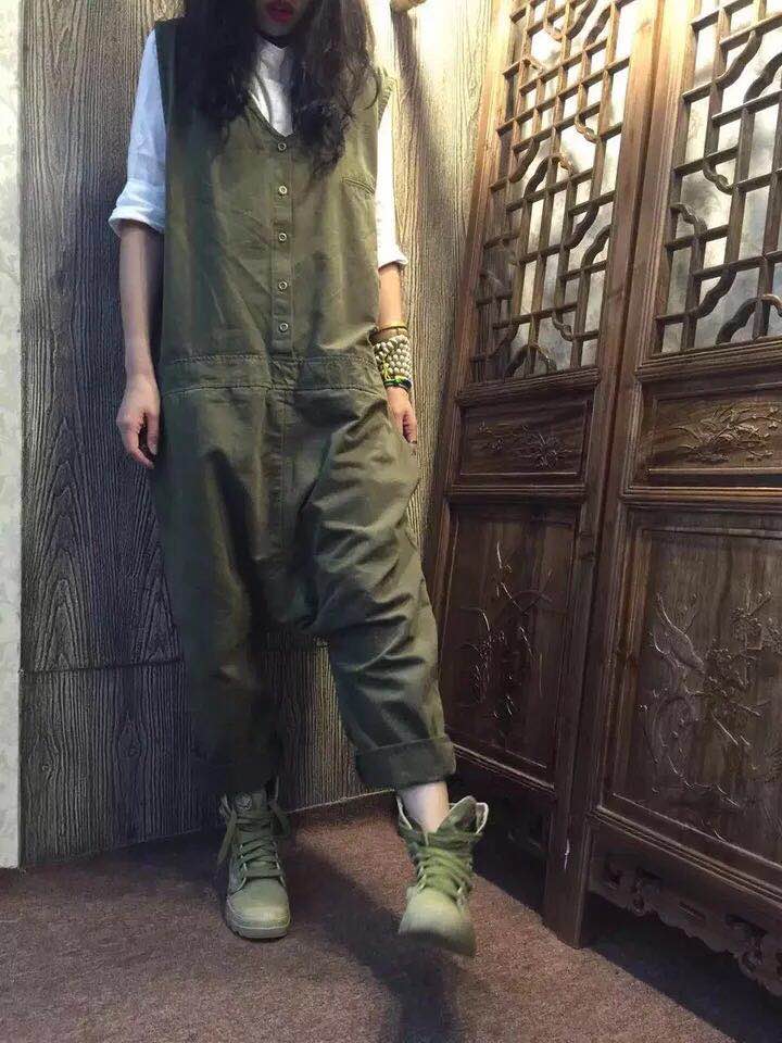 Vintage Personality Special Pants Jumpsuit Ladies - Image 9