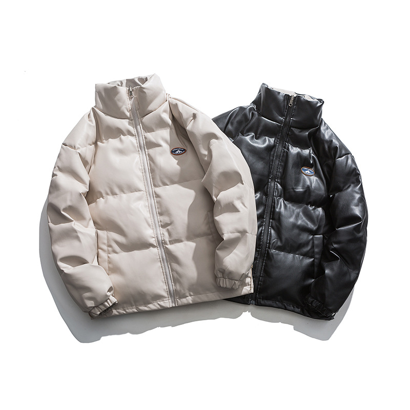 Men's stand collar cotton coat