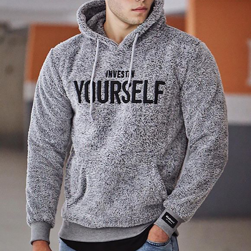 Embroidered men's sweater