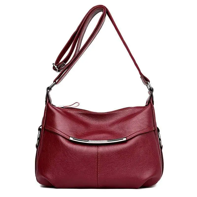 Spring and summer shoulder bag diagonal bag - Red