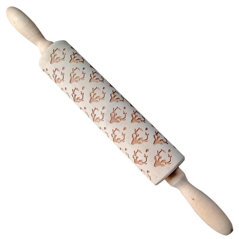 Title 9, Laser engraving embossed rolling pin