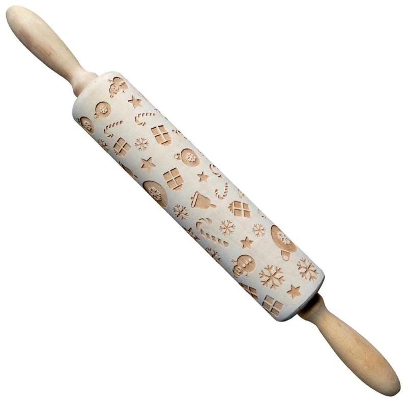 Title 5, Laser engraving embossed rolling pin