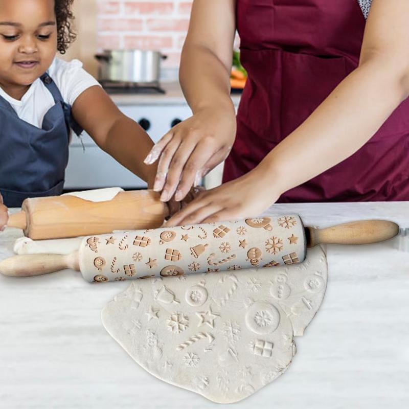 Title 1, Laser engraving embossed rolling pin