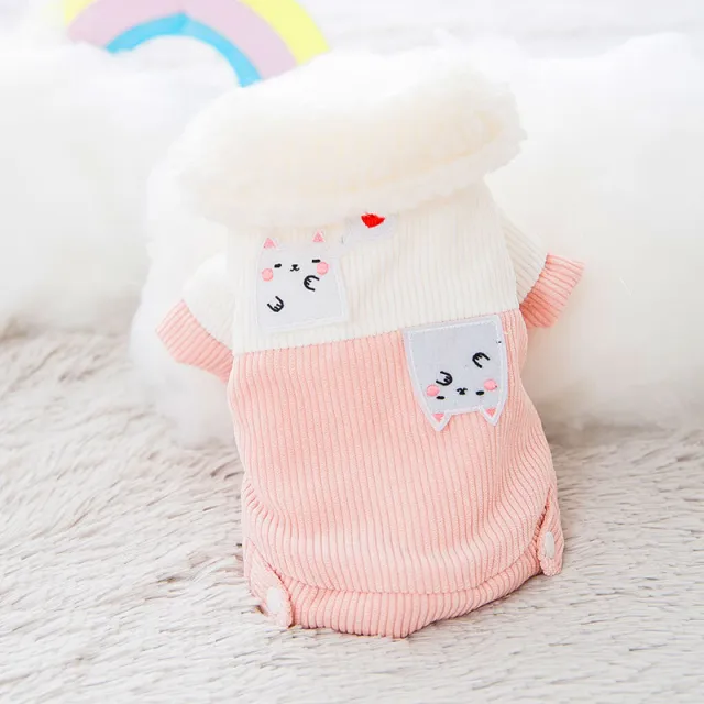 Cartoon pet cotton Pink White - Shop at LoveMi