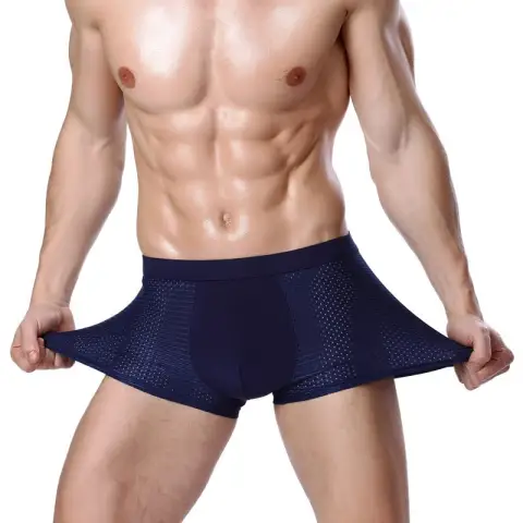 Men Print Gift Box Shorts