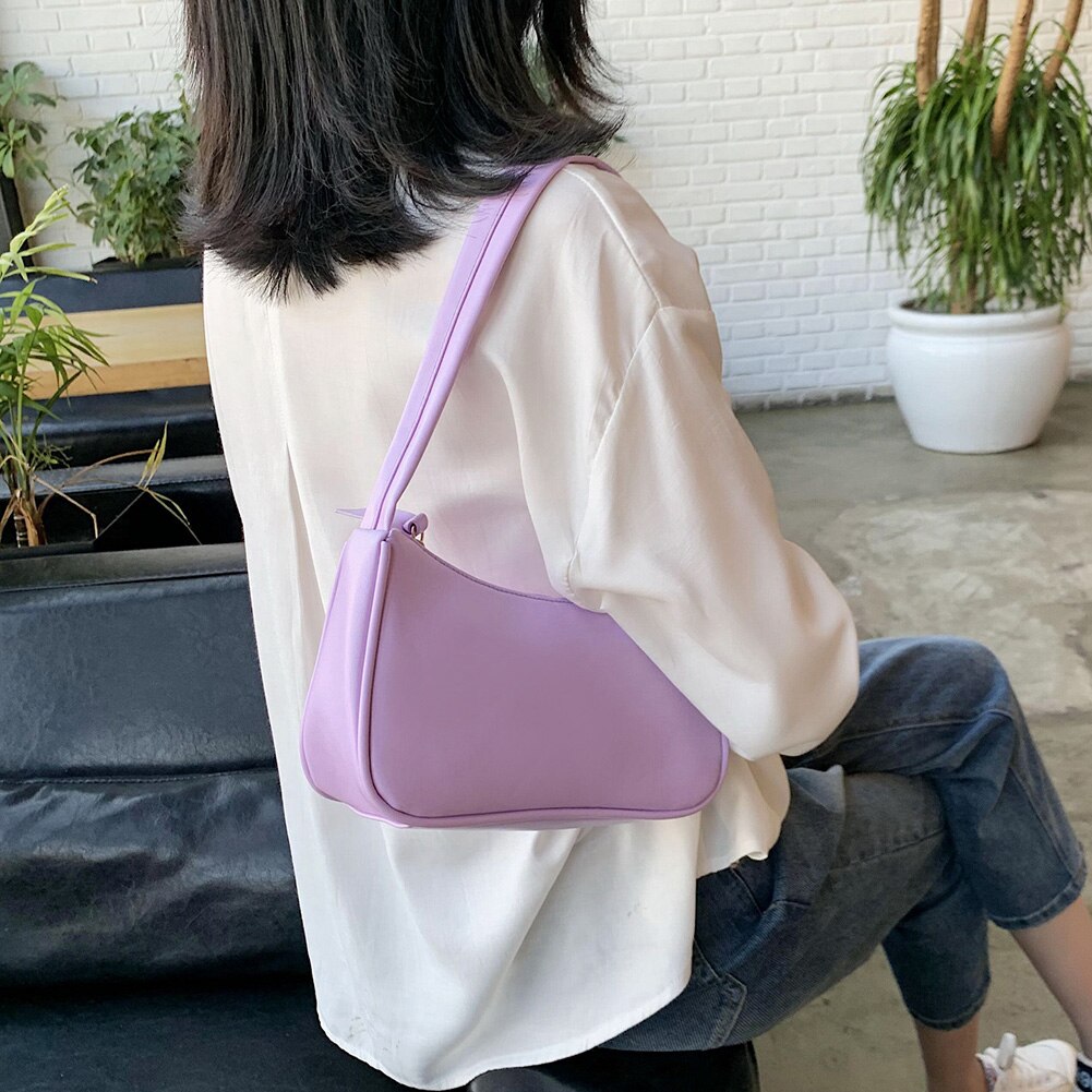 Simple and versatile net red underarm bag