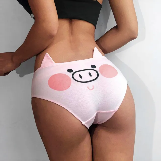 Cute pig girl panties Pink - Shop at LoveMi