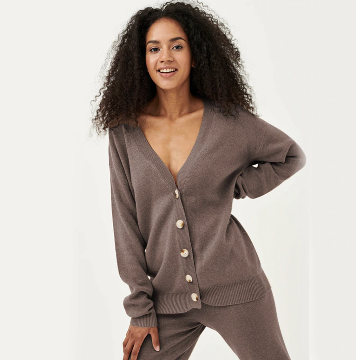 Women's knitted suit