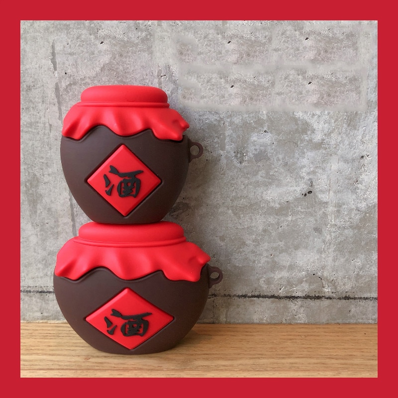 Wine jar headset cover