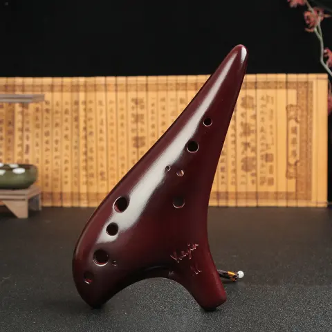 12-hole Alto G-smoked Ocarina 12AG