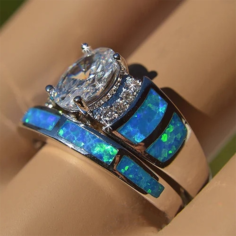 Epoxy zircon ring