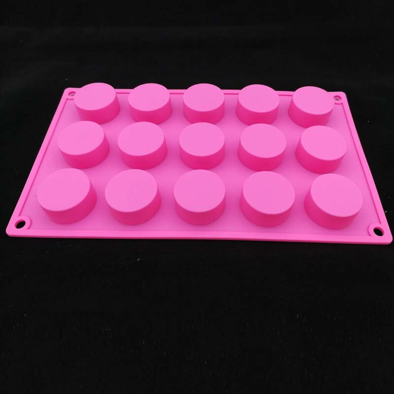 Small round soap silicone mold