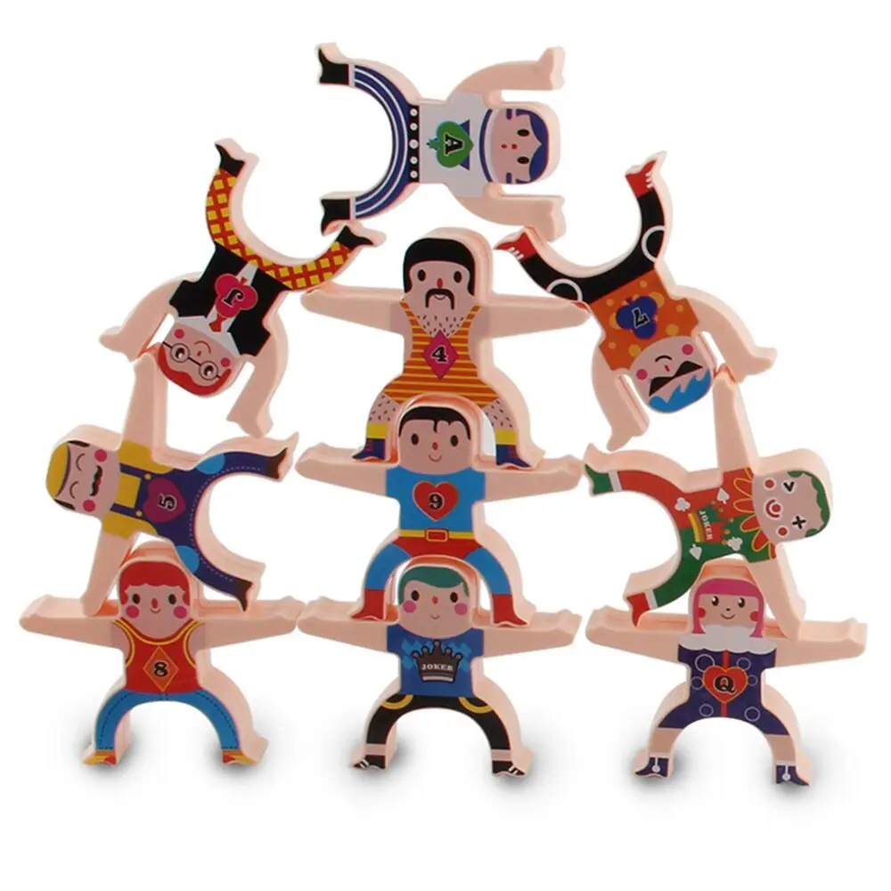 Multiplayer Cartoon Hercules Building Blocks Parent-child Interactive Toy Stacking