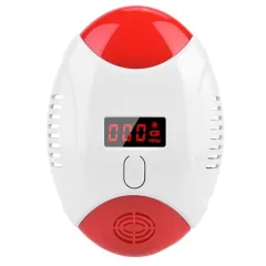 Wireless wall mounted carbon monoxide alarm - White - View 1