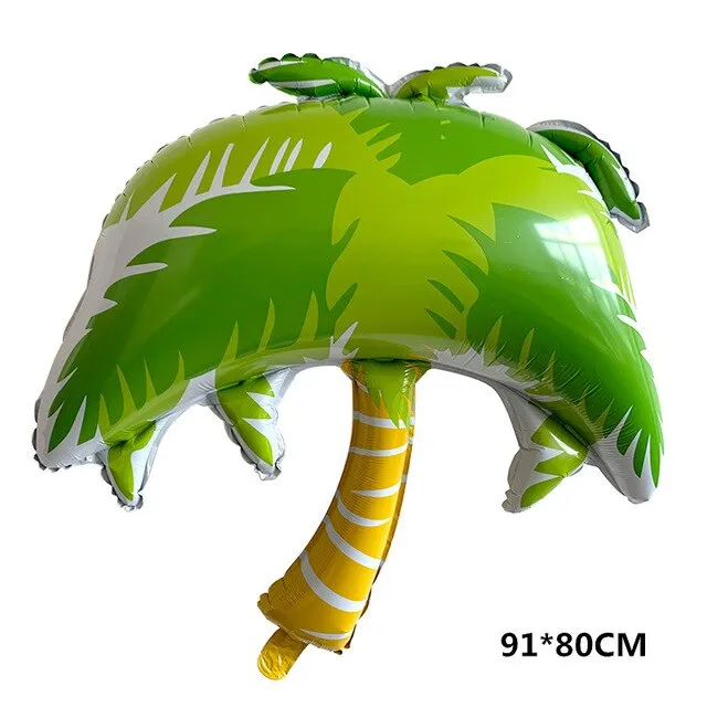 Children's toy party decorated aluminum balloon - Coconut Tree