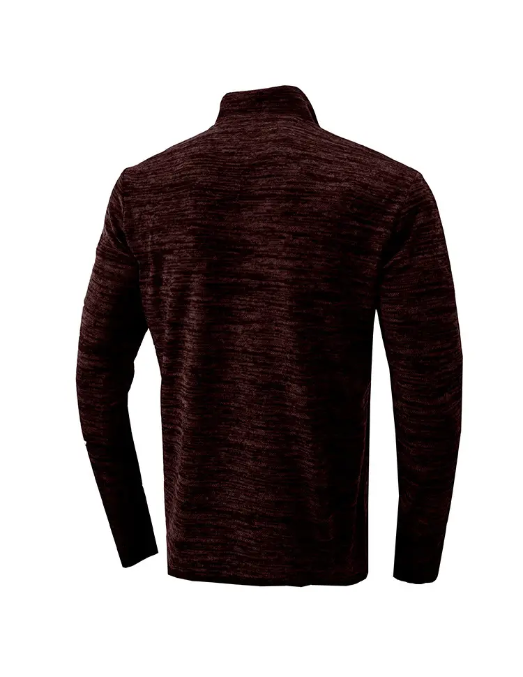 Men's Half Zipper Hoodie With Long Sleeves