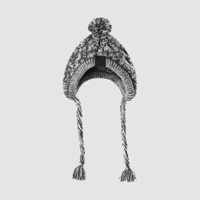 Winter Fashion Dog Hat Windproof Fluffy Knitted Polar Pom Hat Black - Shop at LoveMi