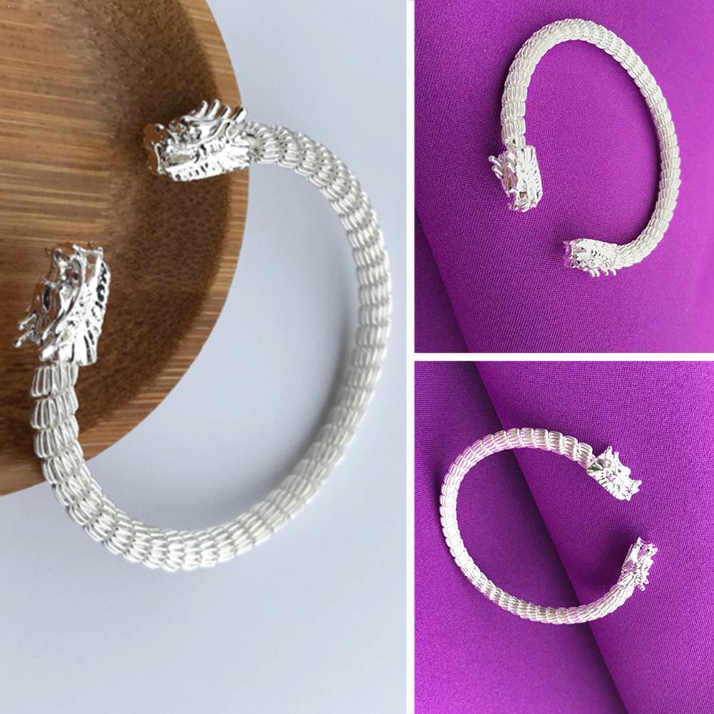 Men's faucet spring silver bracelet jewelry