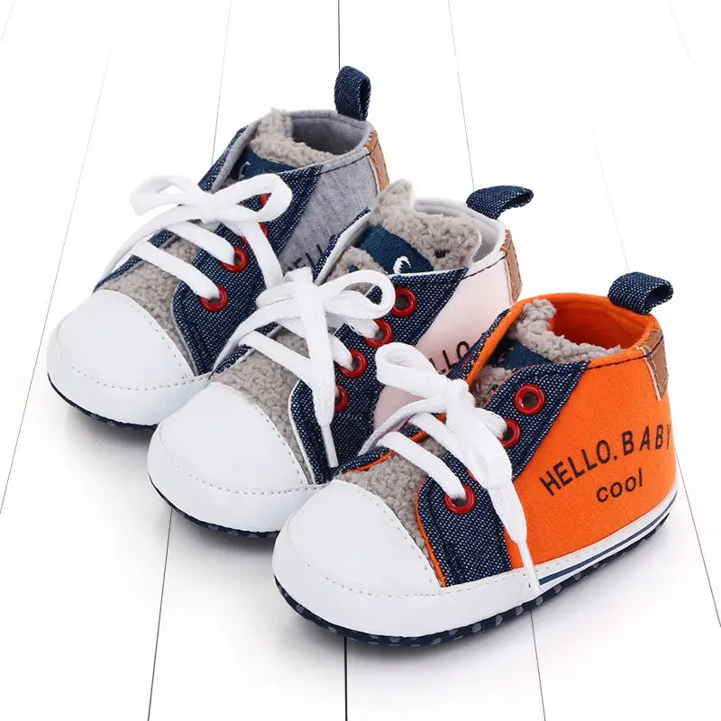 Canvas Shoes Color Matching Letters Walking