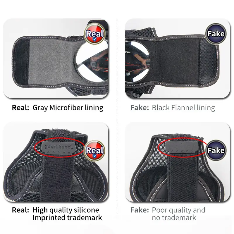 Bicycle Mirror Rearview Mirror With Wrist Strap And Arm With Quick-installation