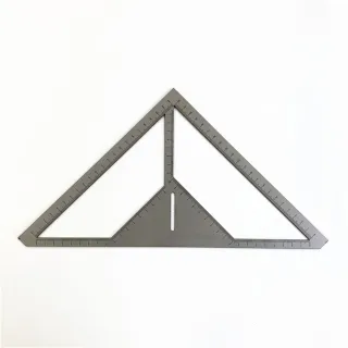 Multifunction Triangle Ruler Floor Drain Angle Ruler