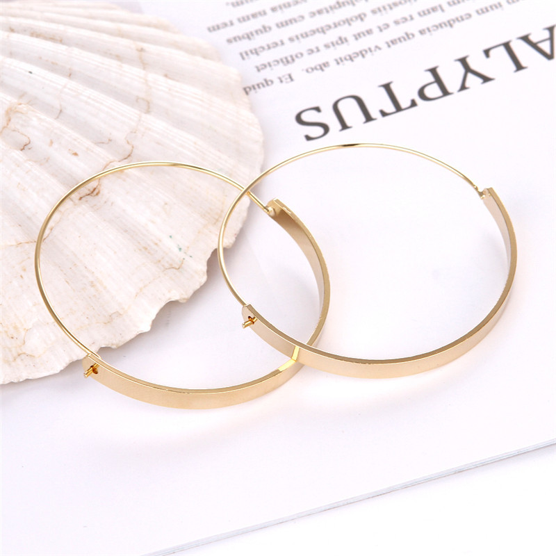 Chic style circle ring earrings large circle female trendy earrings earrings earrings