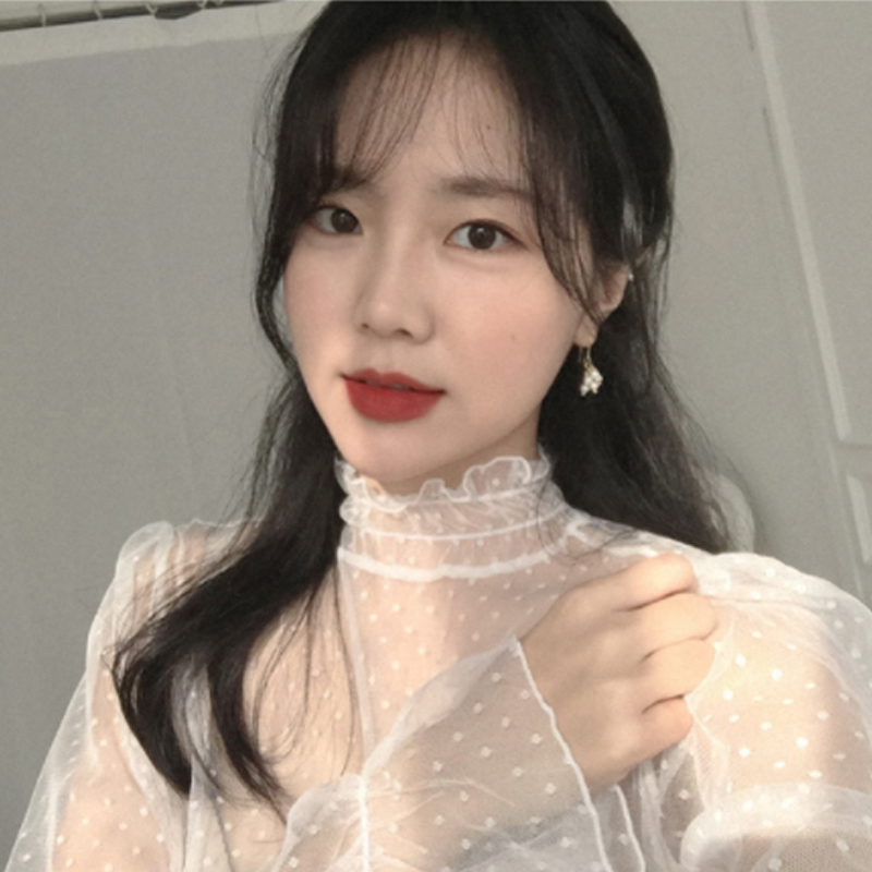 Net yarn bottom small shirt