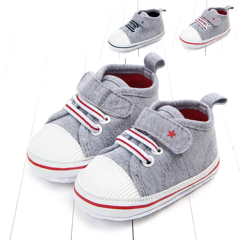 Casual elastic baby shoes soft sole walking