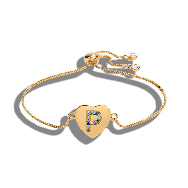 Fashion personality letter pull bracelet