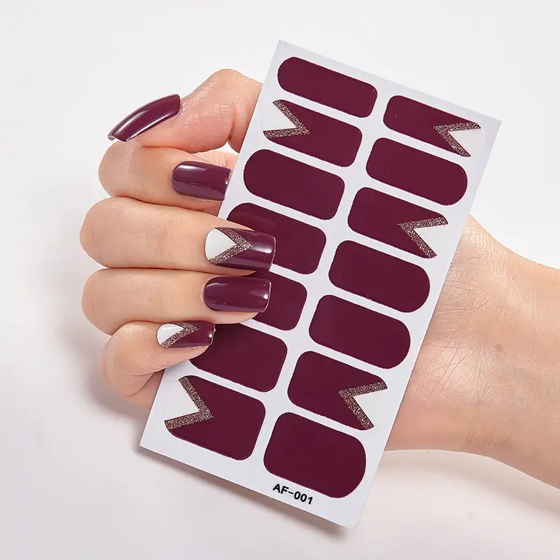 Solid Colors and Creative Nail Art Women Salon Decoration