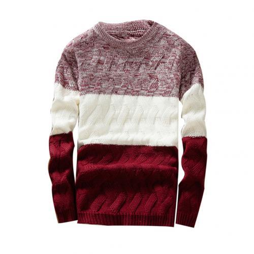 Men's pullover crew neck sweater