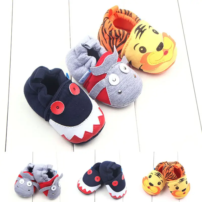 Knitted fabric baby toddler shoes