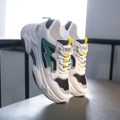 Platform heighten sneakers - Green - View 1