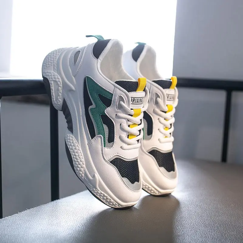Platform heighten sneakers - Green