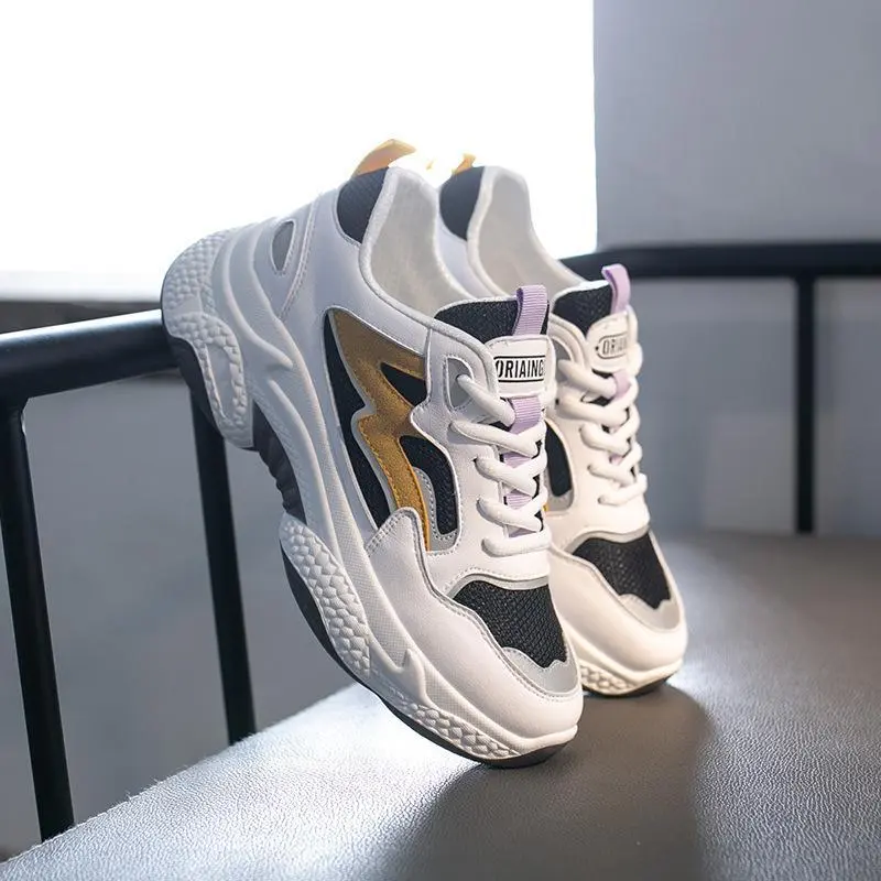 Platform heighten sneakers - Yellow